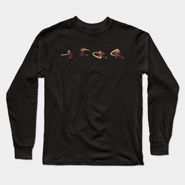 Double Slash! Long Sleeve T-Shirt by CHILLFORTRESS